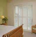 wood sliding shutter image